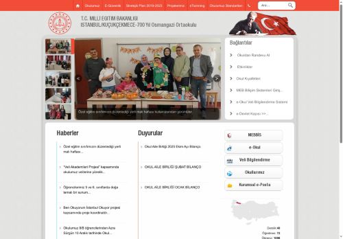 İSTANBUL / KÜÇÜKÇEKMECE - 700 Yıl Osmangazi Ortaokulu