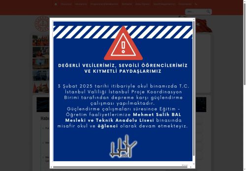 İSTANBUL / MALTEPE - Handan Hayrettin Yelkikanat Mesleki ve Teknik Anadolu Lisesi