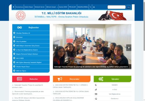 İSTANBUL / MALTEPE - Emine-İbrahim Pekin Ortaokulu