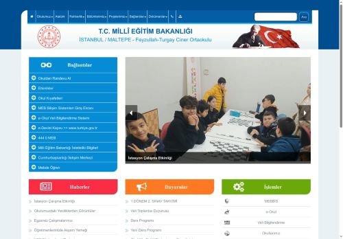 İSTANBUL / MALTEPE - Feyzullah-Turgay Ciner Ortaokulu