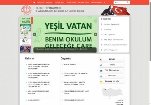 İSTANBUL / MALTEPE - Küçükyalı E.C.A Elginkan İlkokulu