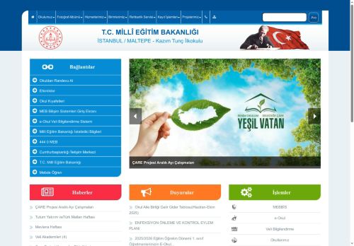 İSTANBUL / MALTEPE - Kazım Tunç İlkokulu