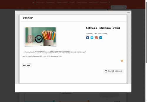 İSTANBUL / MALTEPE - Orhangazi Anadolu Lisesi