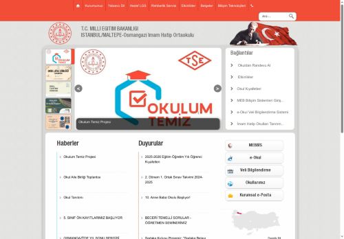 İSTANBUL / MALTEPE - Osmangazi İmam Hatip Ortaokulu