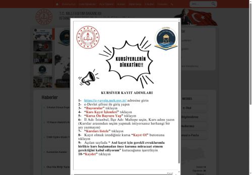 İSTANBUL / MALTEPE - Maltepe Halk Eğitimi Merkezi