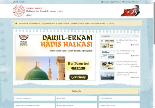 İSTANBUL / MALTEPE - Maltepe Kız Anadolu İmam Hatip Lisesi