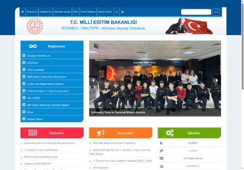 İSTANBUL / MALTEPE - Muhsine Zeynep Ortaokulu