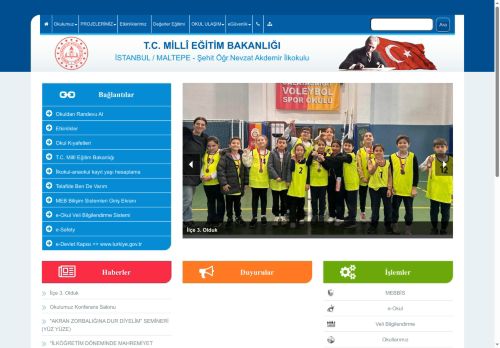 İSTANBUL / MALTEPE - Şehit Öğr.Nevzat Akdemir İlkokulu