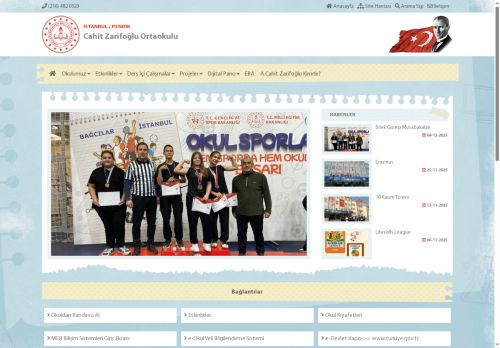 İSTANBUL / PENDİK - Cahit Zarifoğlu Ortaokulu
