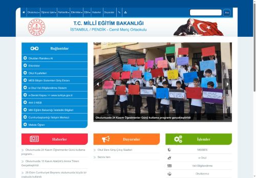 İSTANBUL / PENDİK - Cemil Meriç Ortaokulu