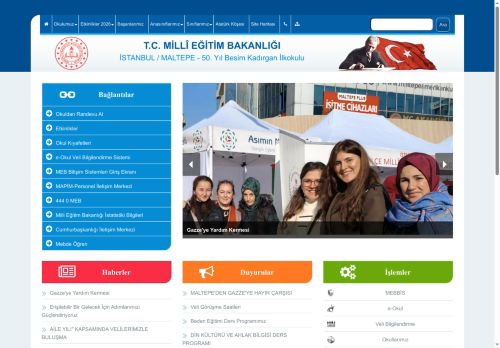 İSTANBUL / MALTEPE - 50. Yıl Besim Kadırgan İlkokulu