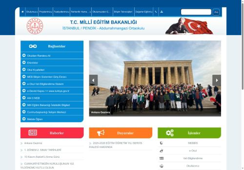 İSTANBUL / PENDİK - Abdurrahmangazi Ortaokulu