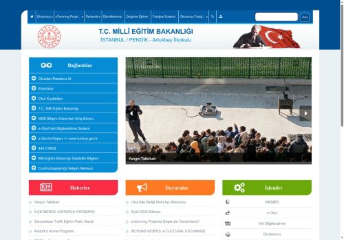 İSTANBUL / PENDİK - Artukbey İlkokulu