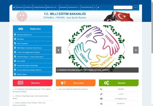 İSTANBUL / PENDİK - Aşık Şenlik İlkokulu