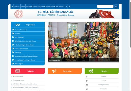 İSTANBUL / PENDİK - Ercan Görür İlkokulu