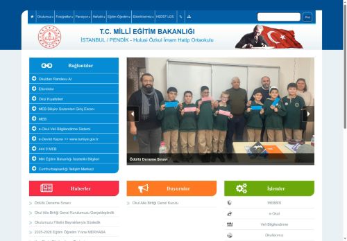 İSTANBUL / PENDİK - Hulusi Özkul İmam Hatip Ortaokulu