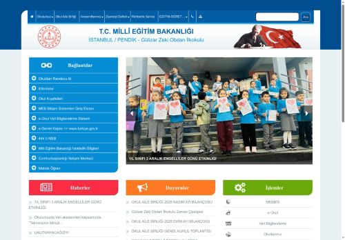 İSTANBUL / PENDİK - Gülizar Zeki Obdan İlkokulu