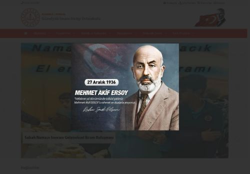 İSTANBUL / PENDİK - Güzelyalı İmam Hatip Ortaokulu