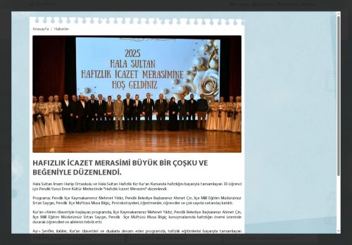 İSTANBUL / PENDİK - Hala Sultan İmam Hatip Ortaokulu