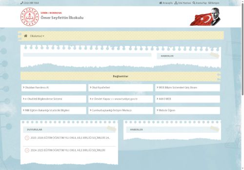 İZMİR / BORNOVA - Ömer Seyfettin İlkokulu
