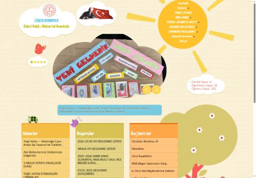 İZMİR / BORNOVA - Sabri Hakkı Ulukartal Anaokulu