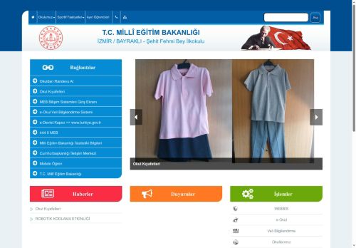 İZMİR / BAYRAKLI - Şehit Fehmi Bey İlkokulu