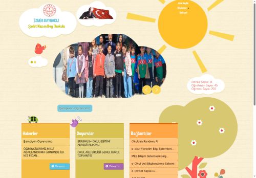 İZMİR / BAYRAKLI - Şehit Nazım Bey İlkokulu