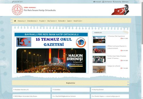 İZMİR / BAYRAKLI - Piri Reis İmam Hatip Ortaokulu