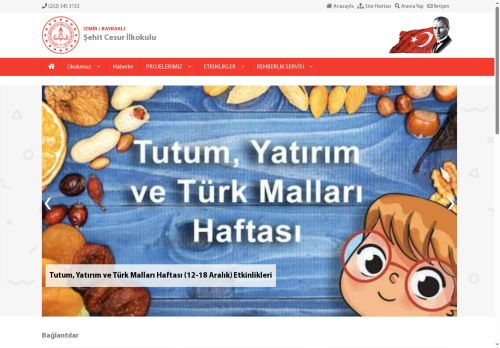 İZMİR / BAYRAKLI - Şehit Cesur İlkokulu