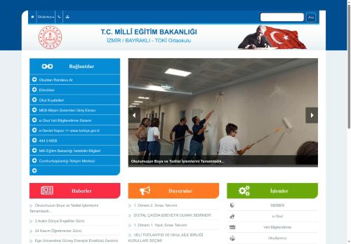 İZMİR / BAYRAKLI - TOKİ Ortaokulu