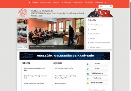 İZMİR / BERGAMA - Bergama Yusuf Kemalettin Perin Mesleki ve Teknik Anadolu Lisesi