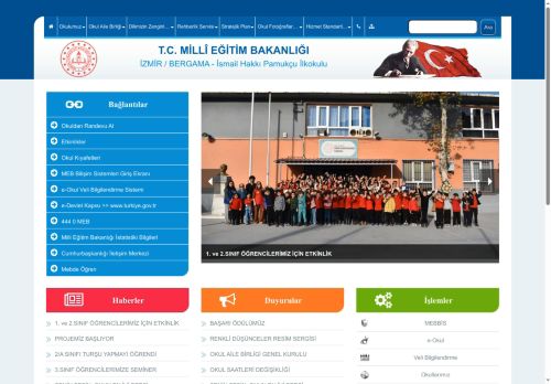 İZMİR / BERGAMA - İsmail Hakkı Pamukçu İlkokulu