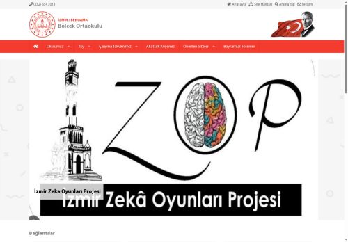 İZMİR / BERGAMA - Bölcek Ortaokulu