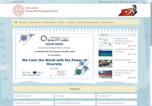 İZMİR / BERGAMA - Osman Nuri Ersezgin İlkokulu