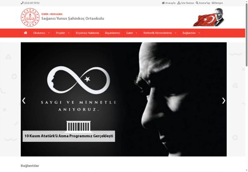 İZMİR / BERGAMA - Sağancı Yunus Şahinkoç Ortaokulu