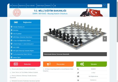 İZMİR / BEYDAĞ - Beydağ Atatürk Ortaokulu