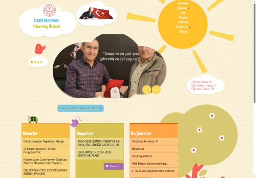 İZMİR / BERGAMA - Yukarıbey İlkokulu