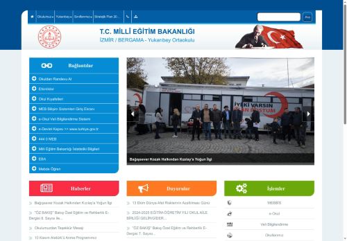 İZMİR / BERGAMA - Yukarıbey Ortaokulu