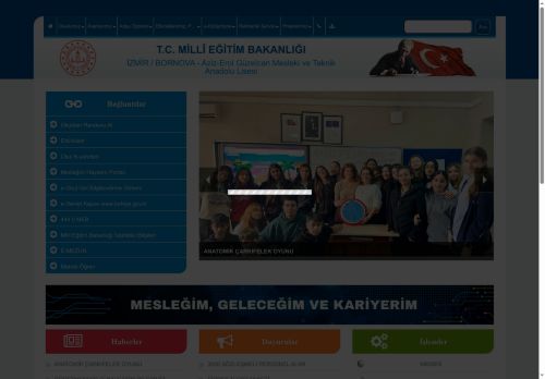 İZMİR / BORNOVA - Aziz-Erol Güzelcan Mesleki ve Teknik Anadolu Lisesi