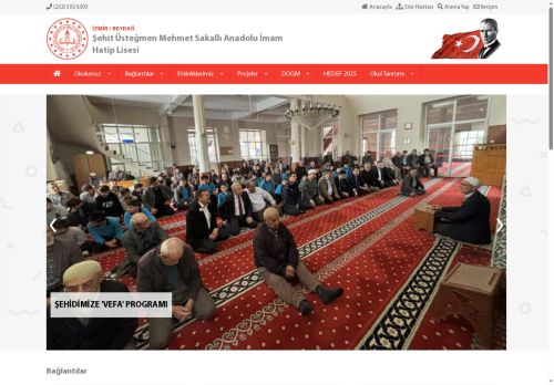 İZMİR / BEYDAĞ - Şehit Üsteğmen Mehmet Sakallı Anadolu İmam Hatip Lisesi