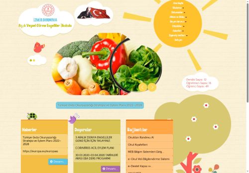 İZMİR / BORNOVA - Aşık Veysel Görme Engelliler İlkokulu