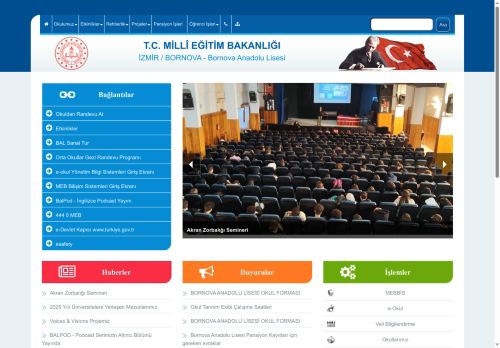 İZMİR / BORNOVA - Bornova Anadolu Lisesi