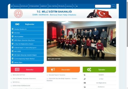 İZMİR / BORNOVA - Bornova İmam Hatip Ortaokulu