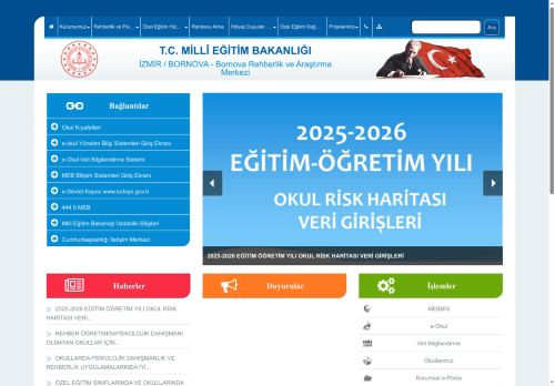 İZMİR / BORNOVA - Bornova Rehberlik ve Araştırma Merkezi