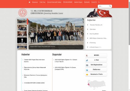 İZMİR / BORNOVA - Çimentaş Anadolu Lisesi