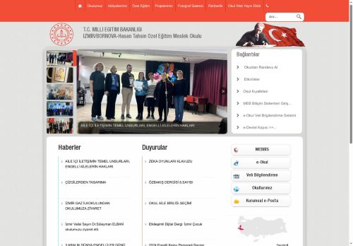 İZMİR / BORNOVA - Hasan Tahsin Özel Eğitim Meslek Okulu