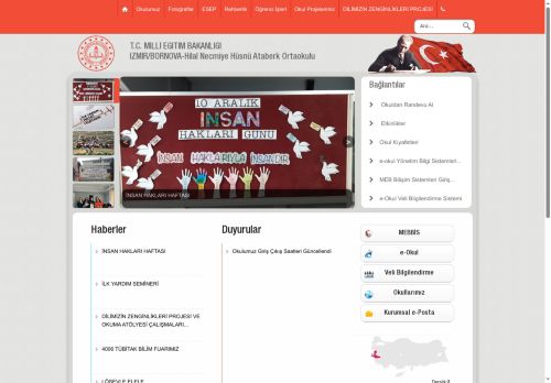 İZMİR / BORNOVA - Hilal Necmiye Hüsnü Ataberk Ortaokulu