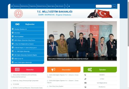 İZMİR / BORNOVA - Ergene Ortaokulu