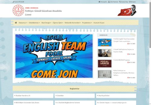 İZMİR / BORNOVA - Fethiye-Gönül Güzelcan Anadolu Lisesi