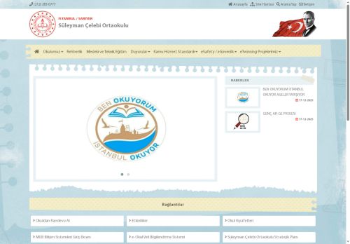 İSTANBUL / SARIYER - Süleyman Çelebi Ortaokulu